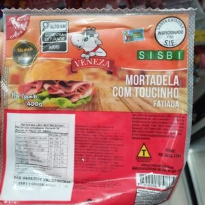 MORTADELA C TOUCINHO VENEZA 400GR