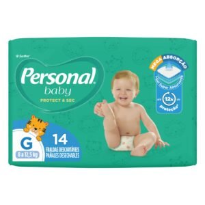 PERSONAL BABY FRALDA JUMBINHO G 14UN