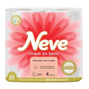 PAPEL HIG. NEVE F/DUPLA C/4 20MTS