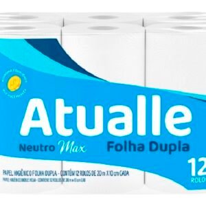 PAPEL HIG ATUALLE C/12 FOLHA DUPLA