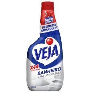 TIRA LIMO LIMPADOR BANHEIRO REFIL PULVERIZADOR 500ML