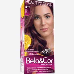 TINTURA BELA & COR 4.66 VERMELHO PROFUNDO