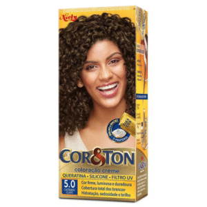 TINTURA COR & TON 5.0 CASTANHO CLARO