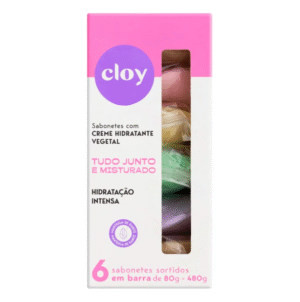 SABONETE CLOY BEAUTY SORTIDOS 6X80G