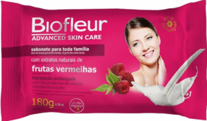 SABONETE BIOFLEUR 180G FRUTAS VERMELHAS