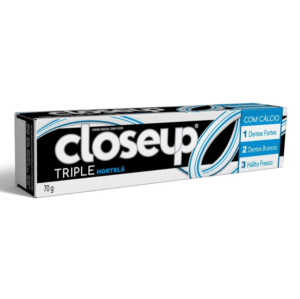 CREME DENTAL CLOSE UP TRIPLE HORTELÃ 70G