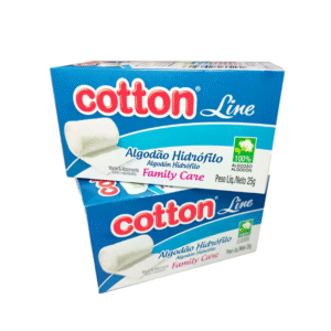 ALGODAO HIDROFILO COTTON LINE FAMILY CARE 25G