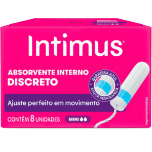 ABSORVENTE INTERNO INTIMUS MINI 8UN