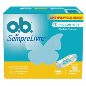 ABSORVENTE INTERNO OB ORIGINAL MEDIO 10 UN