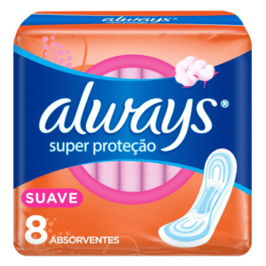 ABSORVENTE SUAVE S ABAS SUPER PROTECAO ALWAYS 8UN