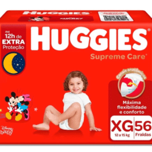 FRALDA HUGGIES SUPREME CARE XG 56UN