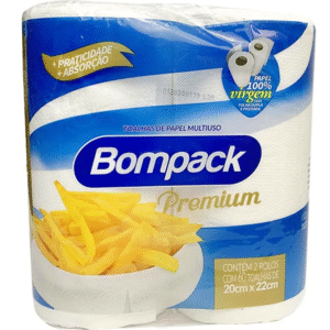 PAPEL TOALHA MULTIUSO BOMPACK PREMIUM