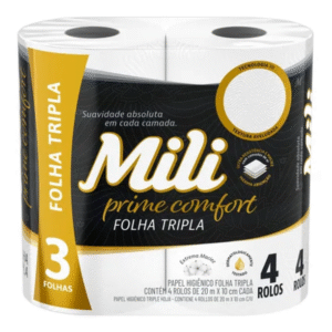 PAPEL HIG MILI C/4 FOLHA TRIPLA