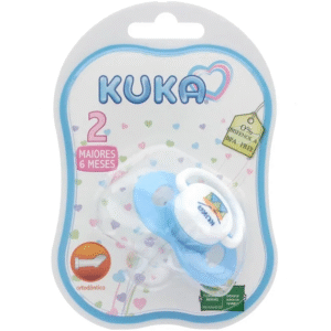 CHUPETA  KUKA BICO ORTODONTICO SILICONE 2
