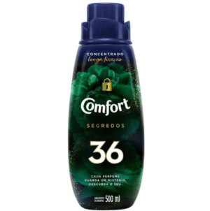 AMACIANTE DE ROUPA CONCENTRADO 36 COMFORT SEGREDOS 500ML