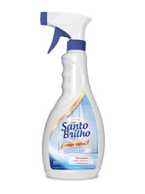 LIMPA VIDROS SPRAY 500ML | SANTO BRILHO