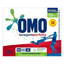 LAVA-ROUPAS PÓ OMO LAVAGEM PERFEITA 800G