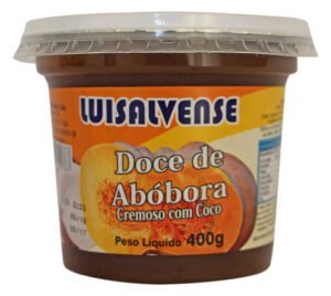 DOCE DE ABOBORA COM COCO LUISALVENSE 400G