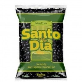 FEIJAO PRETO SANTO DIA 1KG