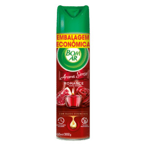 NEUTRALIZADOR DE ODORES ROMANCE BOM AR AROMA SENSE FRASCO 360ML