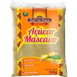 ACUCAR MASCAVO DACOLONIA 500GR