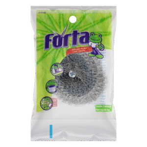 ESFREGAO DE ACO FORTA C/SUPORTE UNID