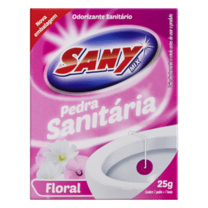 DETERGENTE SANITÁRIO PEDRA FLORAL SANY MIX 25G