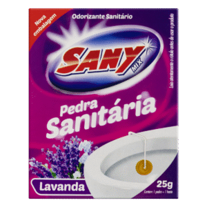 DETERGENTE SANITÁRIO PEDRA LAVANDA SANY MIX 25G