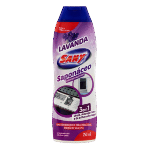 SAPONÁCEO CREMOSO MULTIUSO LAVANDA SANY 250ML