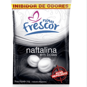 NAFTALINA EM BOLAS AÇÃO REPELENTE