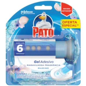 DETERGENTE SANITÁRIO GEL ADESIVO C APLICADOR MARINE PATO