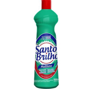 MULTIUSO FRESH LEMON E ÁLCOOL SANTO BRILHO 500ML