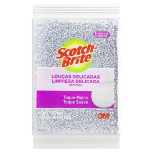 ESPONJA LOUÇAS DELICADAS TOQUE MACIO SCOTCH-BRITE