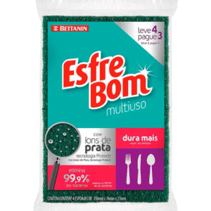 ESPONJA ESFREBOM MULTIUSO L4 P3 BETTANIN