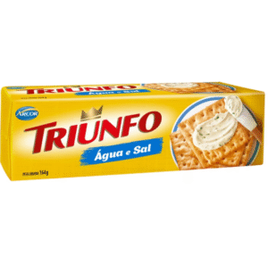 BISC TRIUNFO AGUA E SAL 164G