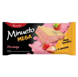 WAFER MINUETO MEGA MOR.105G