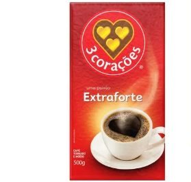 CAFE 3CORACOES EXTRAFORTE VAC 500G