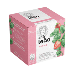 CHA LEAO 15GR MORANGO