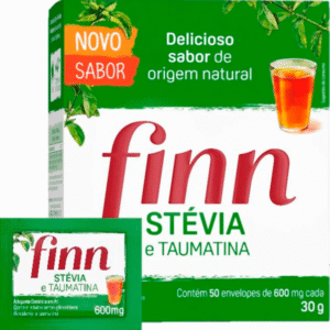 ADOÇANTE FINN PO STEVIA 50 SACHES 30G
