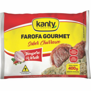 FAROFA GOURMET CHURRASCO TEMP 400G KANTY