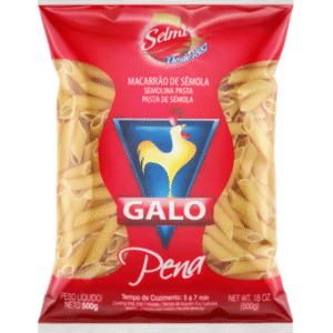 MAC.GALO VERMELHO PENE 500GR