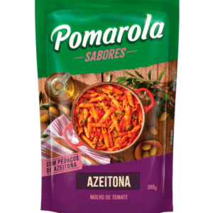 MOLHO TOMATE POMAROLA AZEITONA SACHE 300G