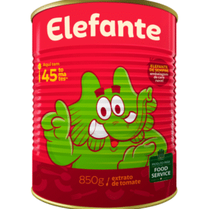 EXTRATO TOMATE ELEFANTE 850G LATA