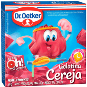PO P/GELATINA 20G CEREJA DR.OETKER