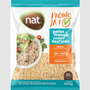PEITO DE FRANGO COZIDO DESFIADO NAT 400G