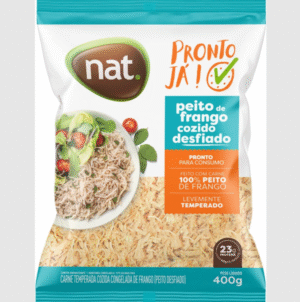 PEITO DE FRANGO COZIDO DESFIADO NAT 400G