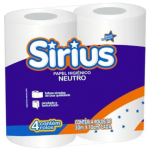 PAPEL HIG. SIRIUS C/4 30MTS
