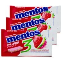 MENTOS 3 PURE FRUIT 8,5G MOR/MACA/FRAMB UND