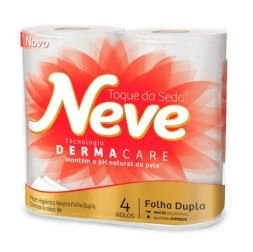 PAPEL HIG. NEVE F/DUPLA C/4; UN