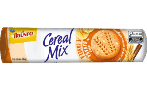 BISC TRIUNFO CR MIX BANANA CANELA 135G